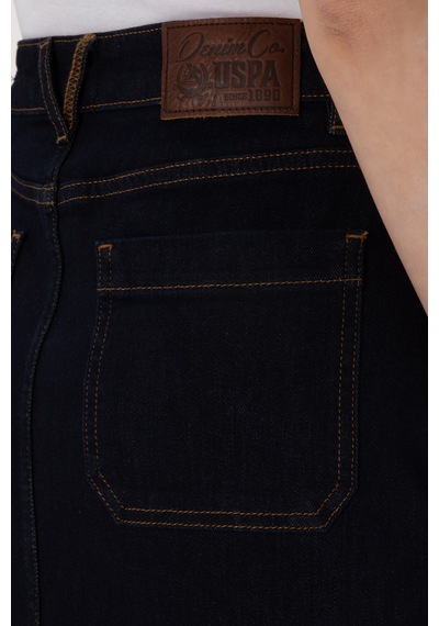 U.s. Polo Assn. Kadın Mavi Etek Jean 50300149-dn0013 Blue Rınse Mavi