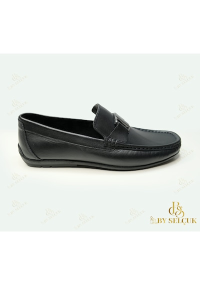 Loafer Analin Deri Siyah