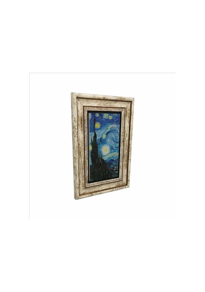 Kakımlı Kadın Leonardo Da Vinci, 1490 Lar Baskılı Taş Tablo 20x30