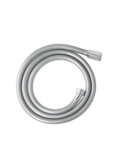 Fusty Gri Paslanmaz Kopmaz Patlamaz Kaliteli Pvc Duş Hortumu - Yüksek Kaliteli Lüx Duş Spirali - Tüm Duş Setleri/duş Başlıkları İle Uyumlu G1/2 - 150cm