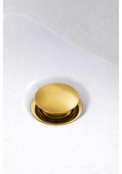 Gold Altın Patpat Sifon Alt Beyaz Körük Dahildir.