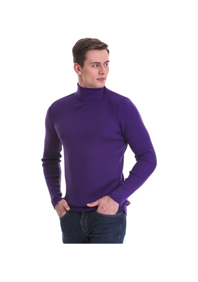 Hatemoğlu Mor Slim Fit Fitilli Balıkçı Yaka Yünlü Triko Kazak 34232023a010 Mor Hatemoğlu Mor Slim Fit Fitilli Balıkçı Yaka Yünlü Triko Kazak 34232023a010 Mor