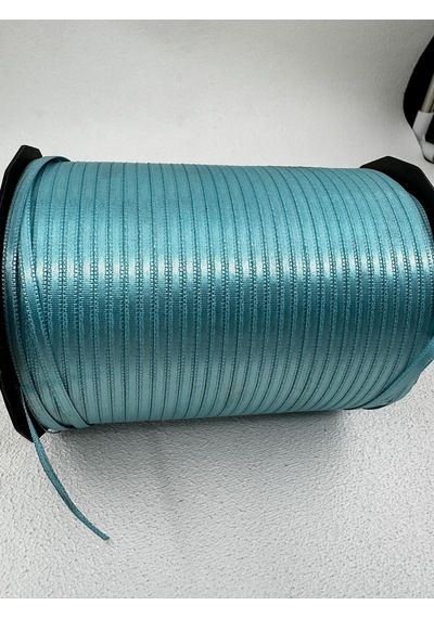 Paşateks 3.5 Mm Saten Kurdela-10 Metre-turkuaz