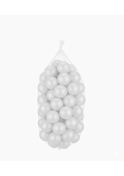 Atlas Baby&chıld 7 Cm 50'li İnci Oyun Havuz Topu Çocuklar İçin Güvenli Plastik Top Nişan Parti Süsü