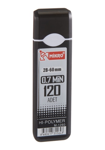 Mikro M-1260 60 Mm Kurşun Kalem Ucu 0.7 Mm