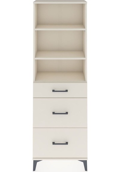 Arges Dolap 3 Raflı 3 Çekmeceli 60x30x182 Aytaşı-aytaşı Aytaşı