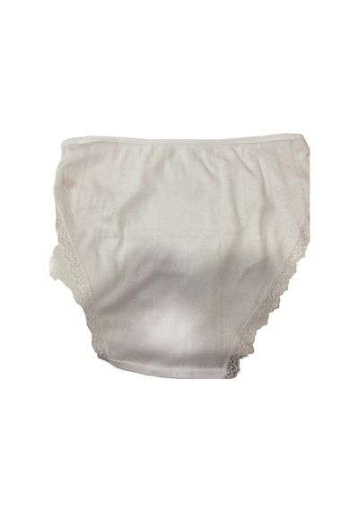 Ilke Kadın Jakarlı (Transferli Ribana) Dantelli Slip 273 - 12 A