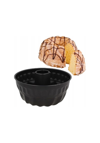 Gardenia Puding Kalıbı, Çelik, Siyah Çok Renkli