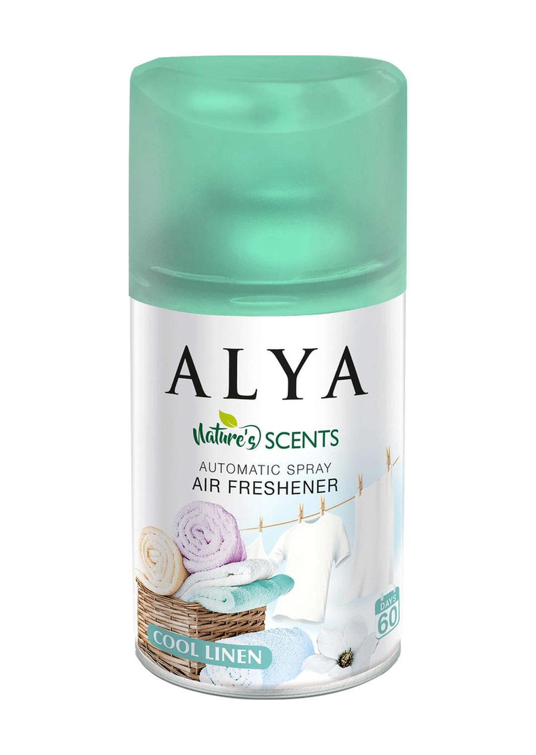Nature's Scents Cool Linen Oda Kokusu Yedek Makine Spreyi 250 Ml Temizliğin Esintis