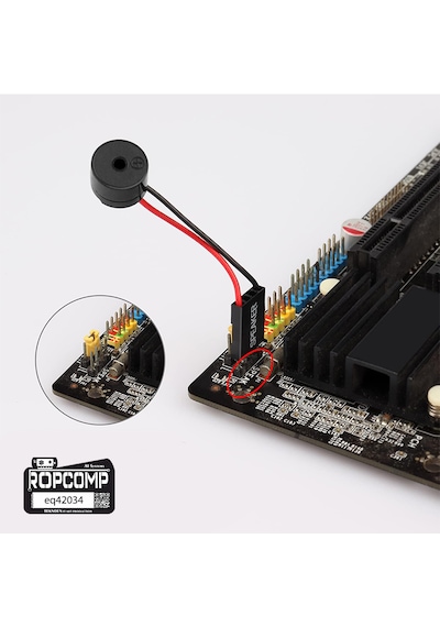 Ropcomp Anakart Uyumlu Bıos Buzzer 4 Pin