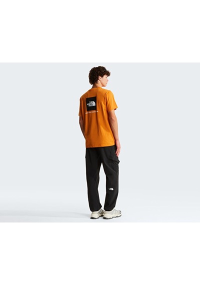 The North Face M Evolution Box Nse Erkek Outdoor Tişörtü Nf0a8b6kg5ı1turuncu Turuncu