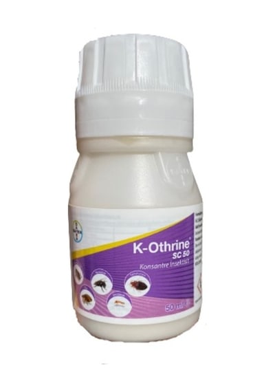 K-othrine Sc50 Hamamböceği Pire Tahtakurusu Ve Sivrisinek Etkili Konsantre 50 Ml