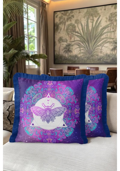 Mistik Mandala Moth Saçaklı Yastık Kılıfı - Kozmik Bohem Mor Lacivert Püsküllü Kırlent Kılıfı Pastel Dumanlı Duman Mistik Mandala Moth Saçaklı Yastık Kılıfı - Kozmik Bohem Mor Lacivert Püsküllü Kırlent Kılıfı Pastel Dumanlı Duman