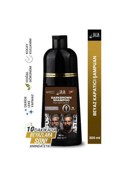Jaja Koyu Kahverengi Saç Pigment Şampuanı 300 ML