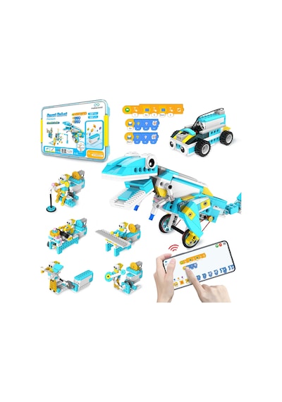 Makerzoid Smart Robot Premium 400 Parça 200+ Model Robot Kodlama Seti 6+ Yaş