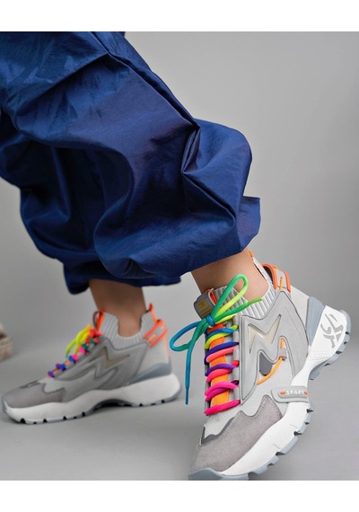 0850 Kadın Rahat Sneaker Gri