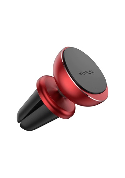 Kuulaa 360 Dönebilen Mıknatıslı Araç Havalandırma Telefon Tutucu Kırmızı