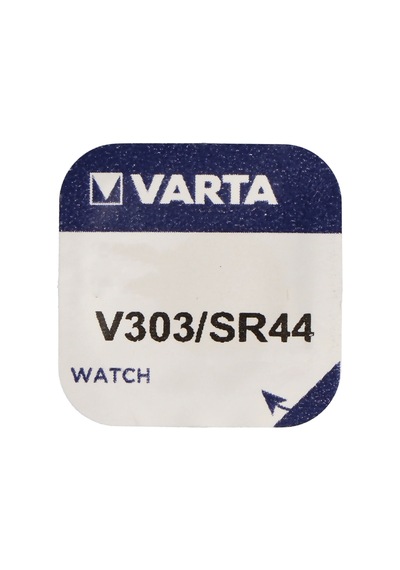 Saatler vb.Için 303, Varta V303, SR44, SR44SW düğme hücresi.