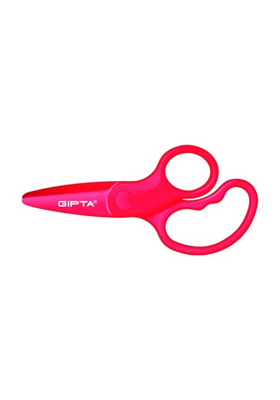 Gıpta Küt Uçlu Plastik Gövde ve Pala Çocuk Makası