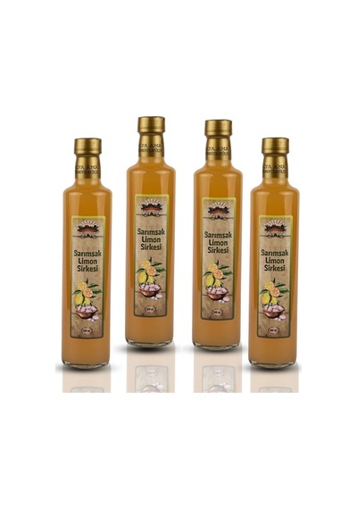 4 Adet Sarımsak Limon Sirkesi 4x500 Ml
