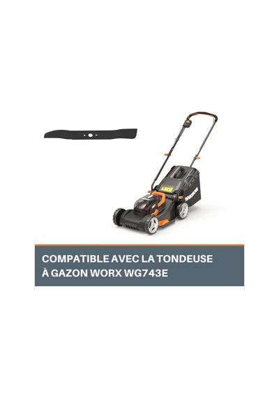 Worx Wa0029 40cm Wg743e Çim Biçme Makinesi Için Yedek Bıçak