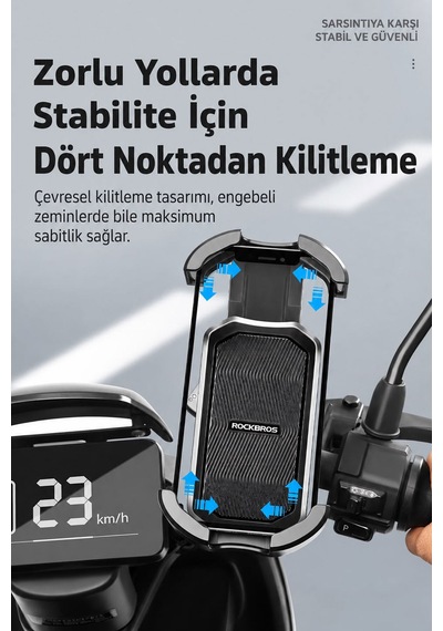 Motosiklet Bisiklet Scooter Telefon Tutucu Diğer
