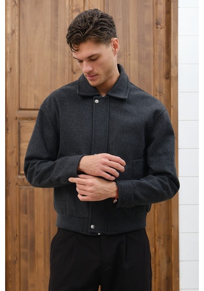 Baselco Bomber Basic Kaşe Ceket/mont Antrasit