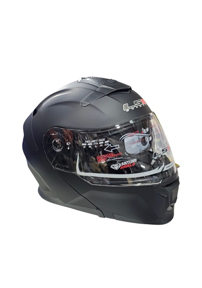 Çene Açılır Kask Ls5 Mat Siyah L-4596