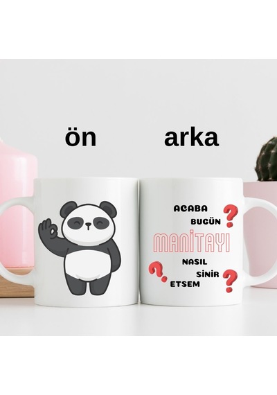 Sevgiliye Hediye Esprili Kupa Bardak Beyaz