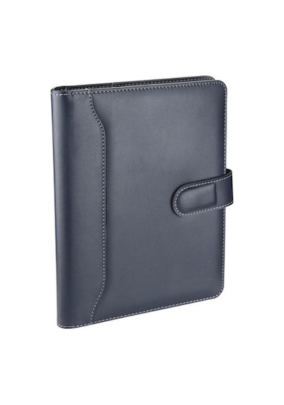Organizer Ajanda Tarihsiz Kareli 20x26 CM - Lacivert