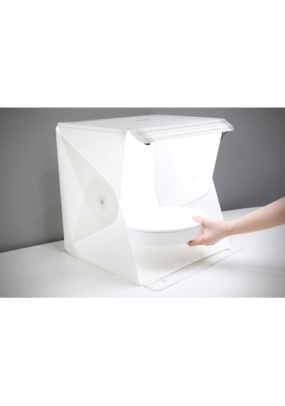 Foldio360 Smart Turntable Mobil Uygulama Kontrollü Uyumlu iOS Android 25 CM 5 KG