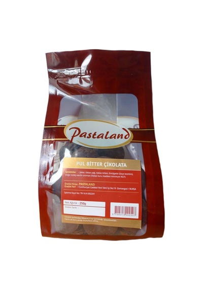 PASTALAND BİTTER PUL ÇİKOLATA 250 gr