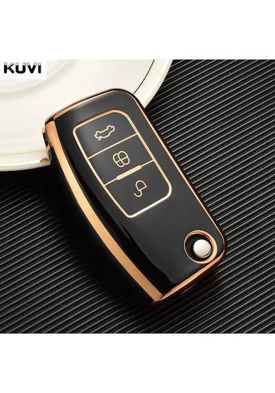 Ford B-max Anahtar Kılıfı Siyah-gold