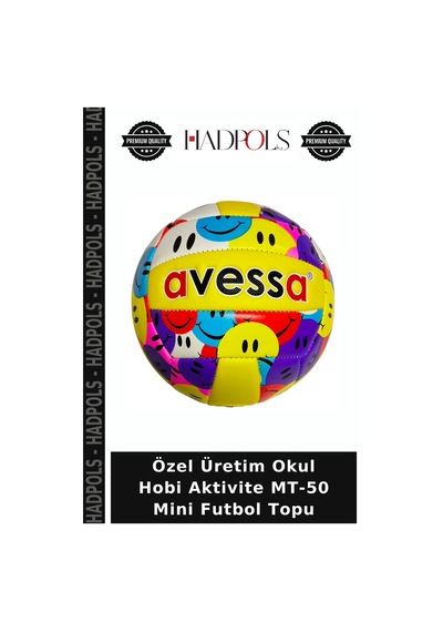 Özel Üretim Okul Hobi Aktivite Mt-50 Mini Futbol Topu Çok Renkli