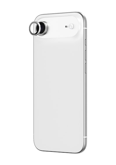 Apple Uyumlu iPhone 17 Air Amazingthing Anti Reflective Kamera Lens Koruyucu Uygulama Aparatlı Gümüş