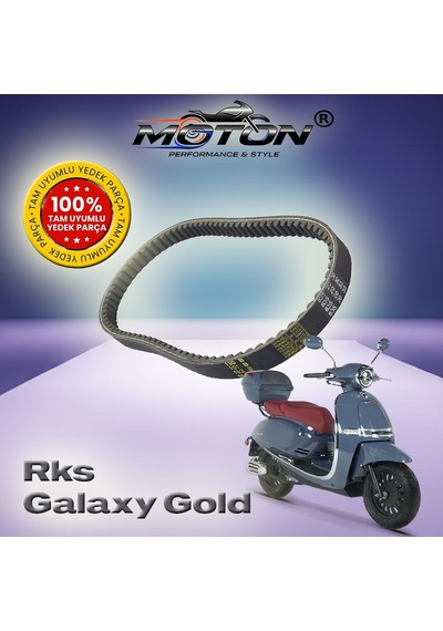 Rks Galaxy Gold 125 Varyatör Kayışı - Dayanıklı Güçlendirilmiş Yapılı Tayland Üretimi