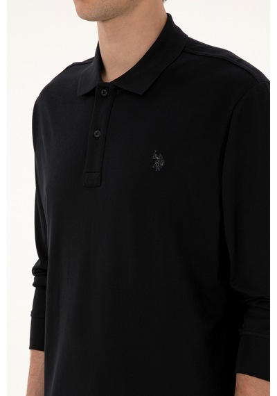 U.s. Polo Assn. Erkek Siyah Sweatshirt 50307688-vr046 Siyah