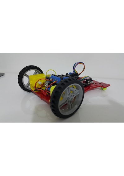 Meb Temel Çizgi İzleyen Robotu - Montajlı 6 Lı