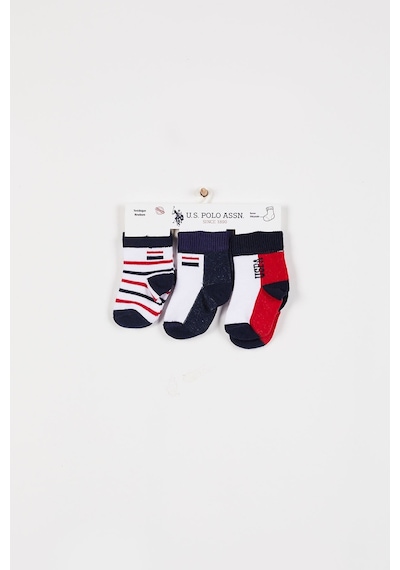 U.S. Polo Assn. U.S Polo Erkek Bebek Çorap USB966 Lacivert