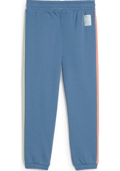 Puma X Playmobıl T7 Çocuk Eşofman Altı 627397 24 Mavi