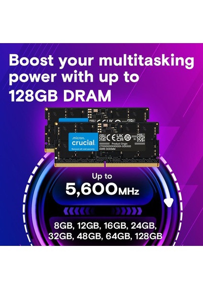 16gb 5600mhz Ddr5 Ct16g56c46s5 Notebook Ram