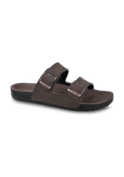 Ceyo Bahama-10 Günlük Ortopedik Rahat Unisex Terlik Kahverengi
