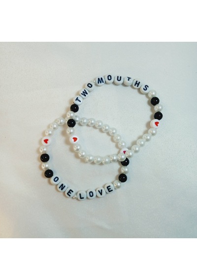 Crystal Atelier Sweater Weather - Two Mouths One Love Bileklik Seti Çok Renkli