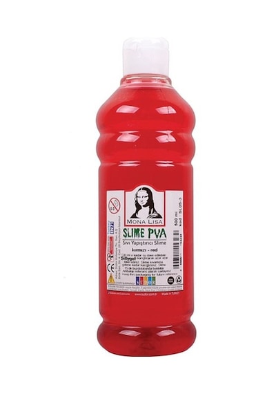 Monalisa Sıvı Yapıştırıcı Slime 500 ML Kırmızı Sl05-3