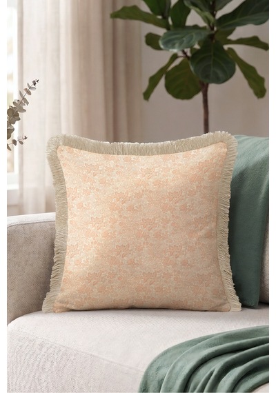 Çiçek Desenli Botanik Saçaklı Yastık Kılıfı - Romantik Bahçe Boho Bej Krem Püsküllü Kırlent Kılıfı Buzlu Lagün Lime Çiçek Desenli Botanik Saçaklı Yastık Kılıfı - Romantik Bahçe Boho Bej Krem Püsküllü Kırlent Kılıfı Buzlu Lagün Lime