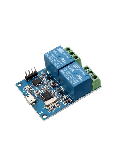 Usb Röle Modülü 5V Çift Kanal Lcus-2