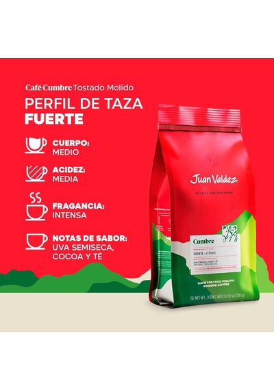 Cumbre Tamamı Peaberry Koyu Kavrulmuş Öğütülmüş Kahve, 250g Aeropress
