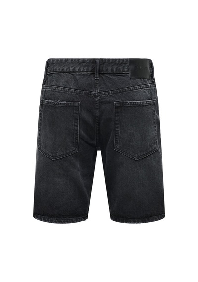 Only & Sons Onsedge Black 2047 Taı Dnm Shorts Noos Erkek Siyah Şort - 22032047