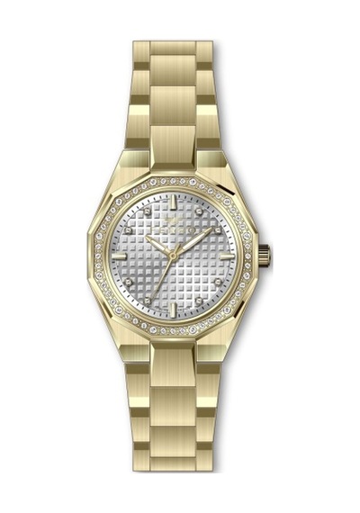 Ferro Fl40134a-b Quartz Çelik Altın Rengi 30 Mm Kadın Kol Saati Altın