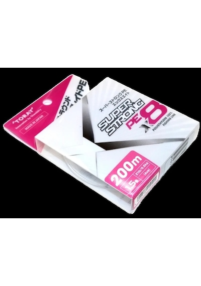 Toray Super Strong Pe X8 200m 21 Lb 1.5 Pe F72q 9.6 Kg 0.205 Mm